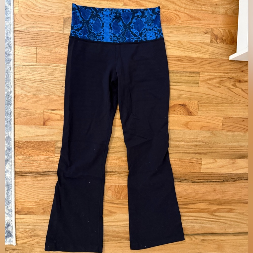 Lululemon Navy Flare Leggings